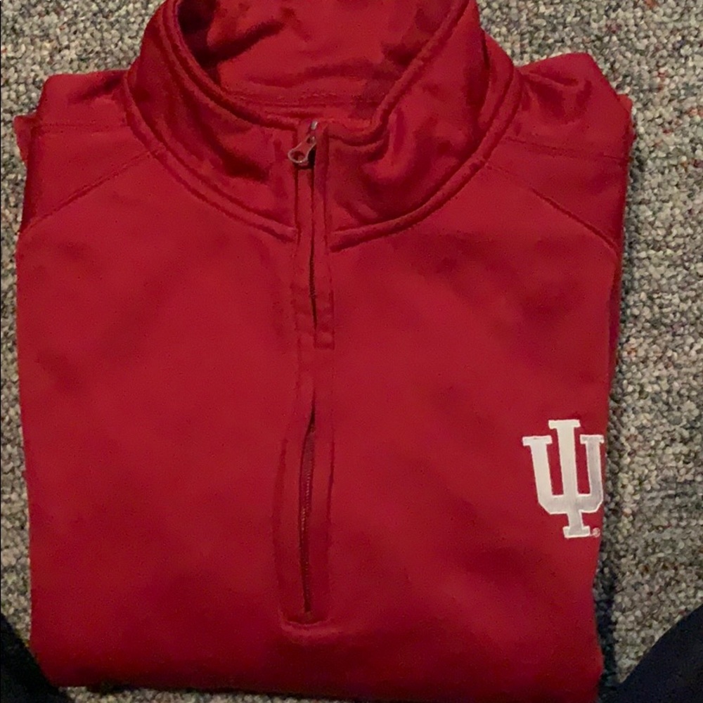 Indiana Hoosiers 1/4 zip sweatshirt